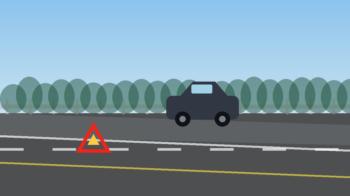 牡丹江道路故障安全等待现场图